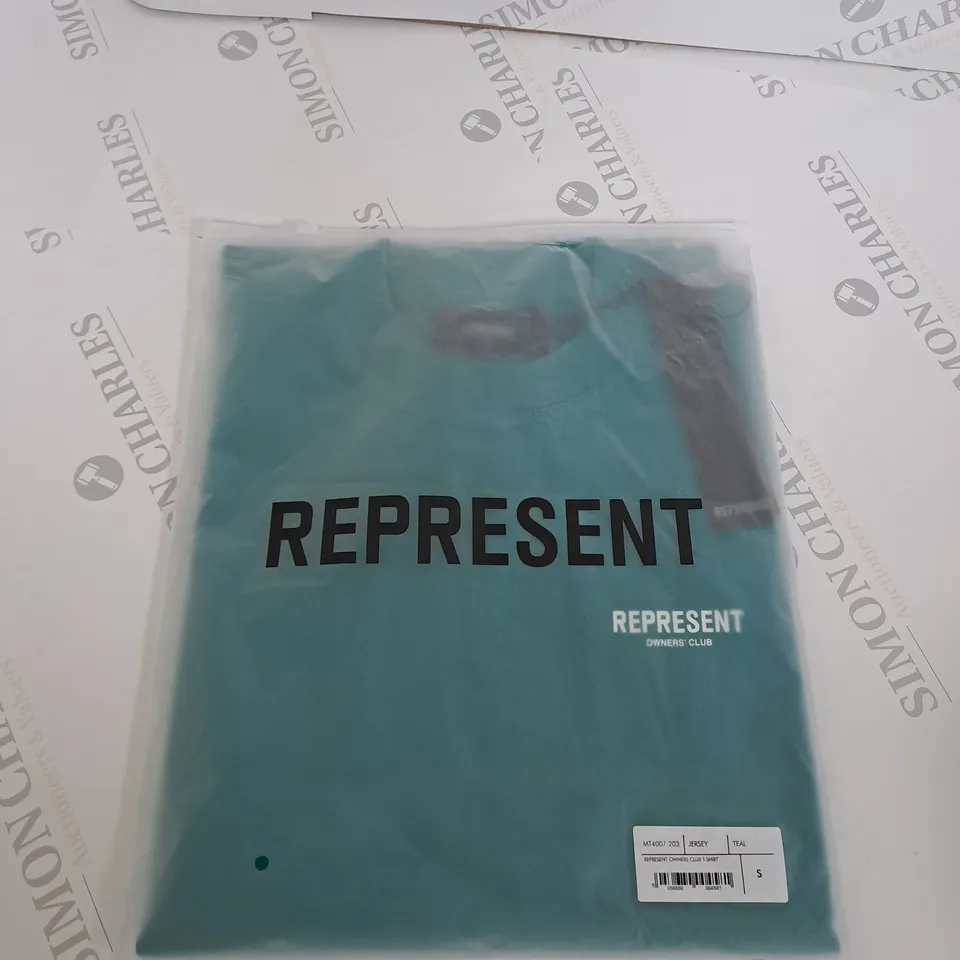 BAGGED REPRESENT OWNERS CLUB T-SHIRT SIZE S 