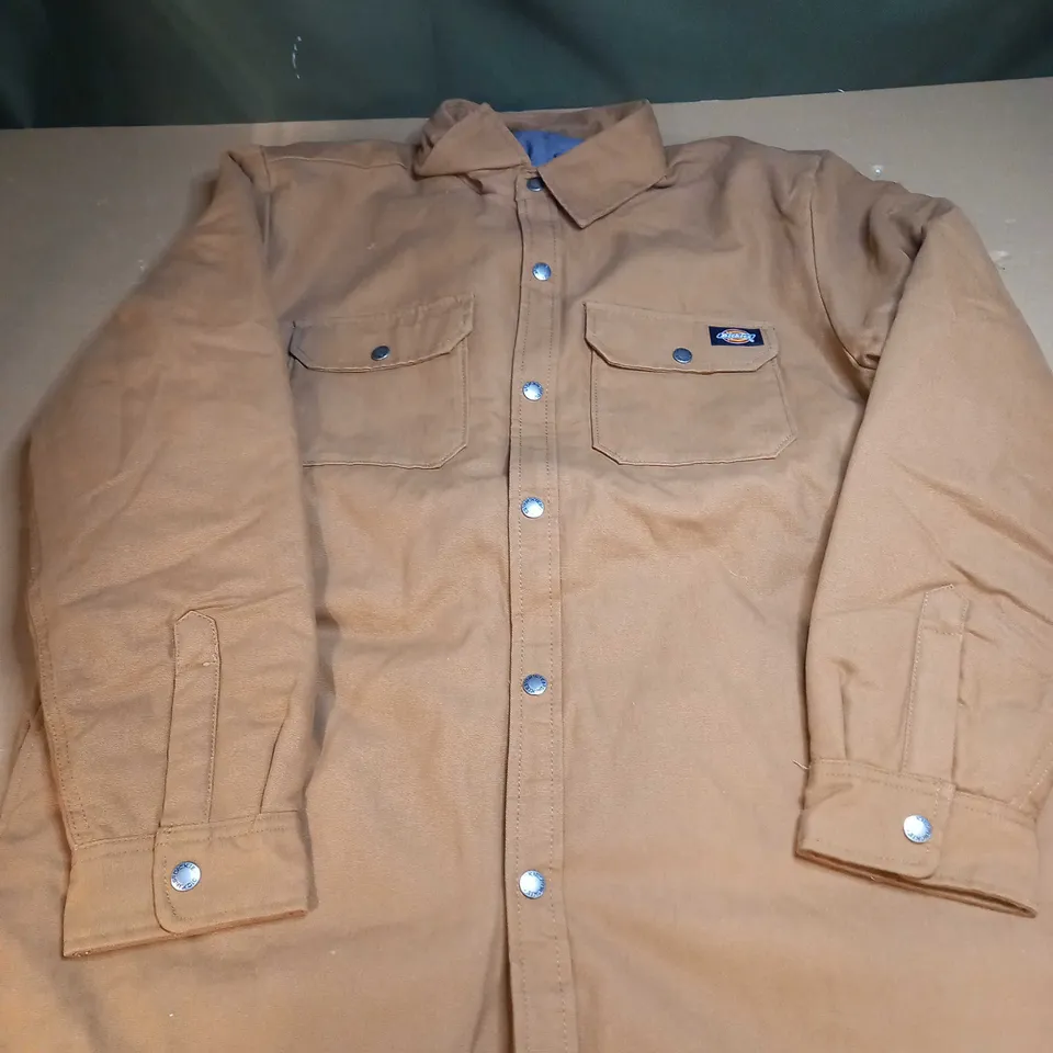 DICKIES BROWN JACKET - UK LARGE
