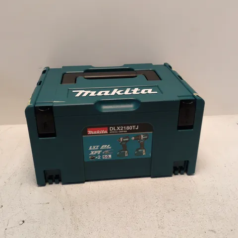 MAKITA DLX2180TJ 18V LXT DRILL & DRIVER KIT IN CASE (2 X 5.0AH)