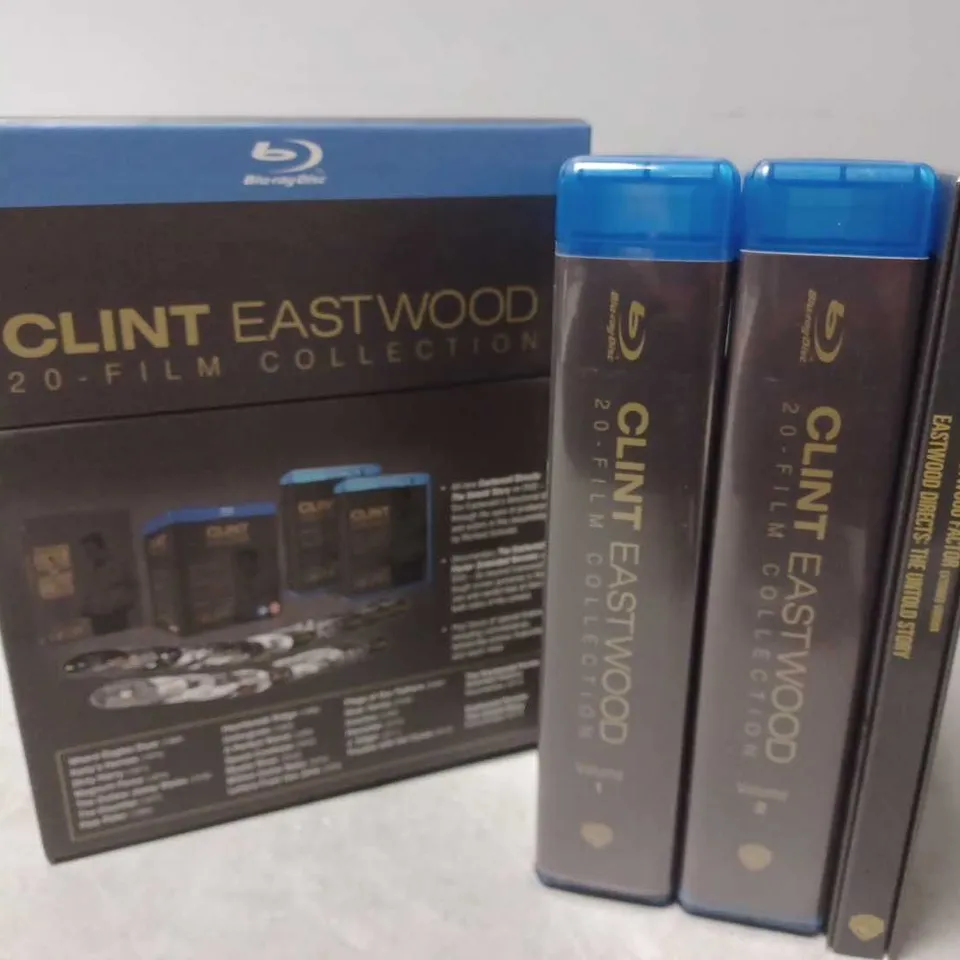 BOXED BLU-RAY CLINT EASTWOOD 20-FILM COLLECTION