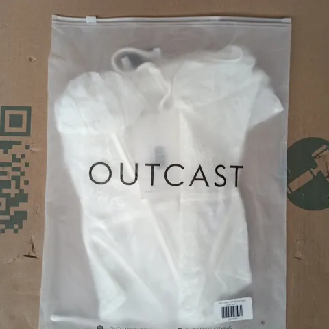 BAGGED OUTCAST LUBELA CORSET TOP IN WHITE SIZE XS