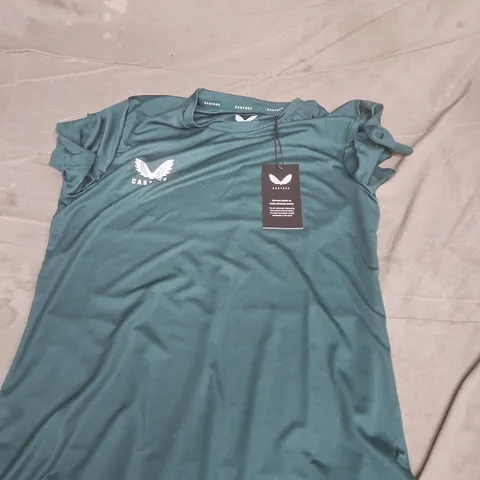 CASTORE PERFORMANCE TEE IN BOTANICAL GREEN - 10