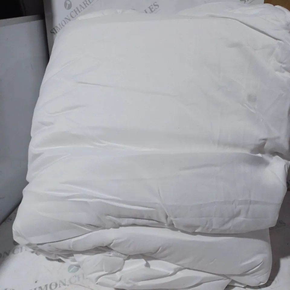 SUPERSOFT BY COZEE HOME CROSS TEXTURED BEDSPREAD, WHITE