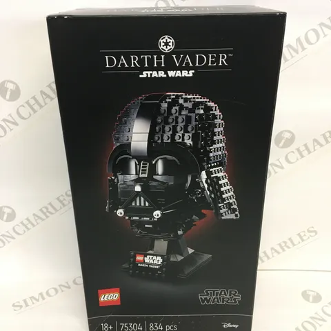 BOXED LEGO STAR WARS DARTH VADER HELMET COLLECTION FIGURINE