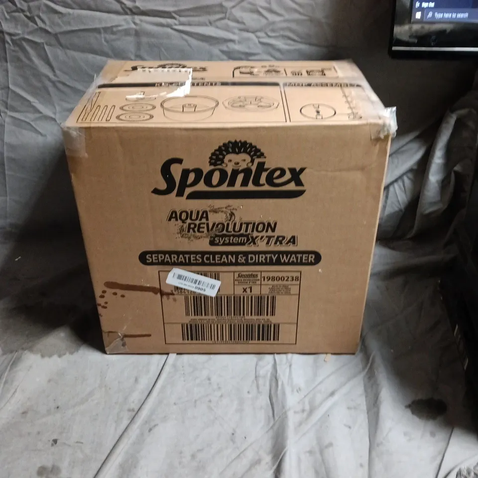 SPONTEX AQUA REVOLUTION SYSTEM X-TRA CLEANING SYSTEM – BOXED