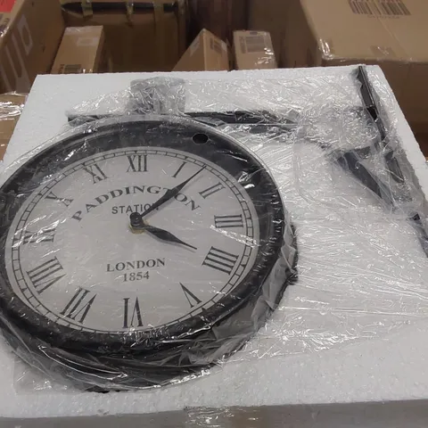 BOXED PADDINGTON STATION CLOCK (1 BOX)