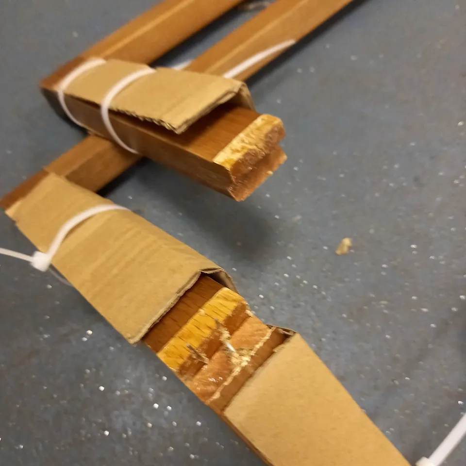 JOHN LEWIS TRINITY WOODEN FLOOR LAMP OAK COLLECTION ONLY 