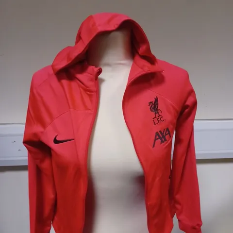 NIKE DRI FIT - LIVERPOOL ZIP UP HOODIE - SIZE 13
