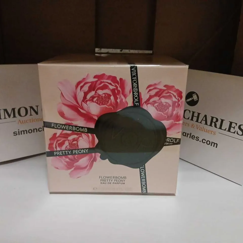 BOXED VIKTOR AND ROLF FLOWERBOMB PRETTY PEONY EAU DE PARFUM 100ML