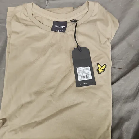 LYLE & SCOTT PLAIN T-SHIRT – SAGE UNIFORM, 3XL