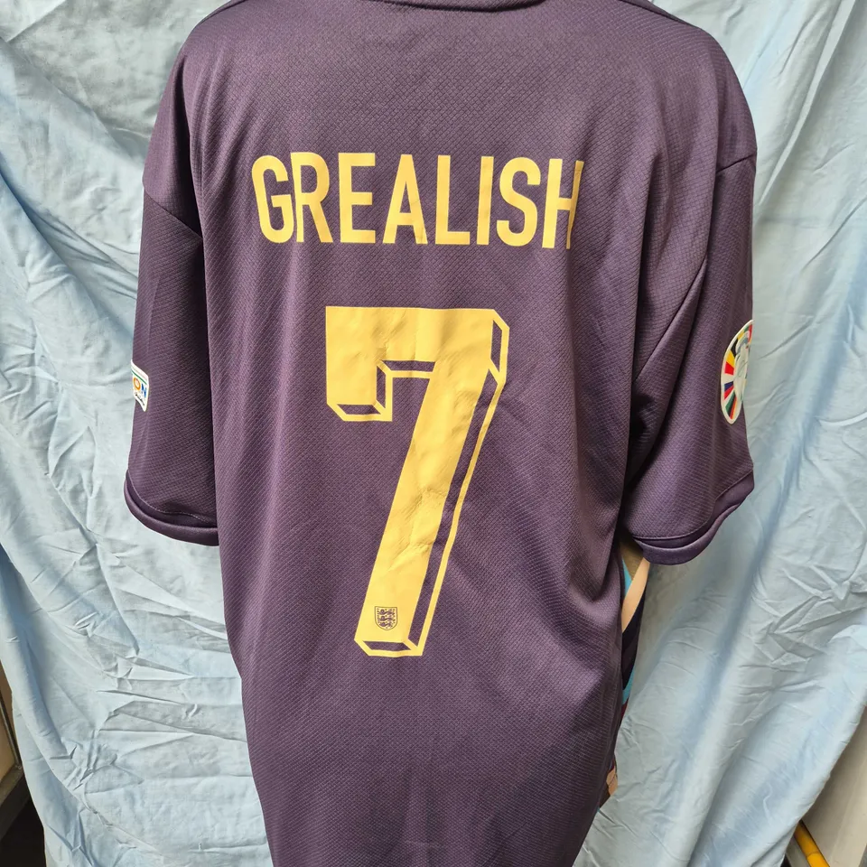 ENGLAND 24/25 AWAY FOOTBALL SHIRT - GREALISH 7
