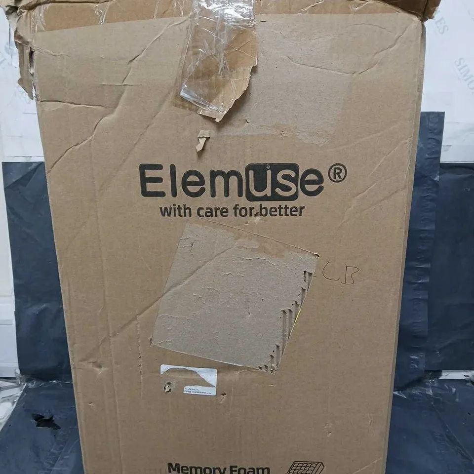 ELEMUSE MEMORY FOAM MATTRESS TOPPER