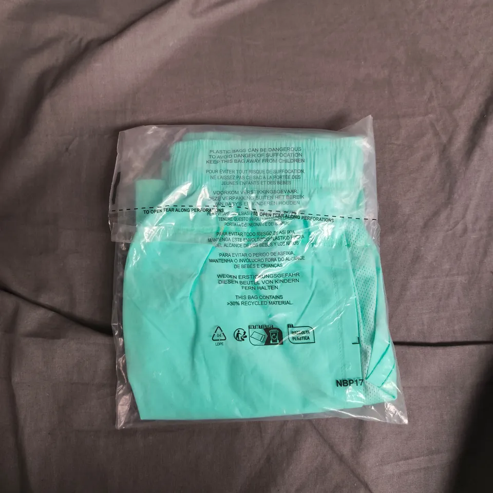 MONTERRAIN RUSH 2.0 WOVEN RUNNING SHORT ICE GREEN – XS