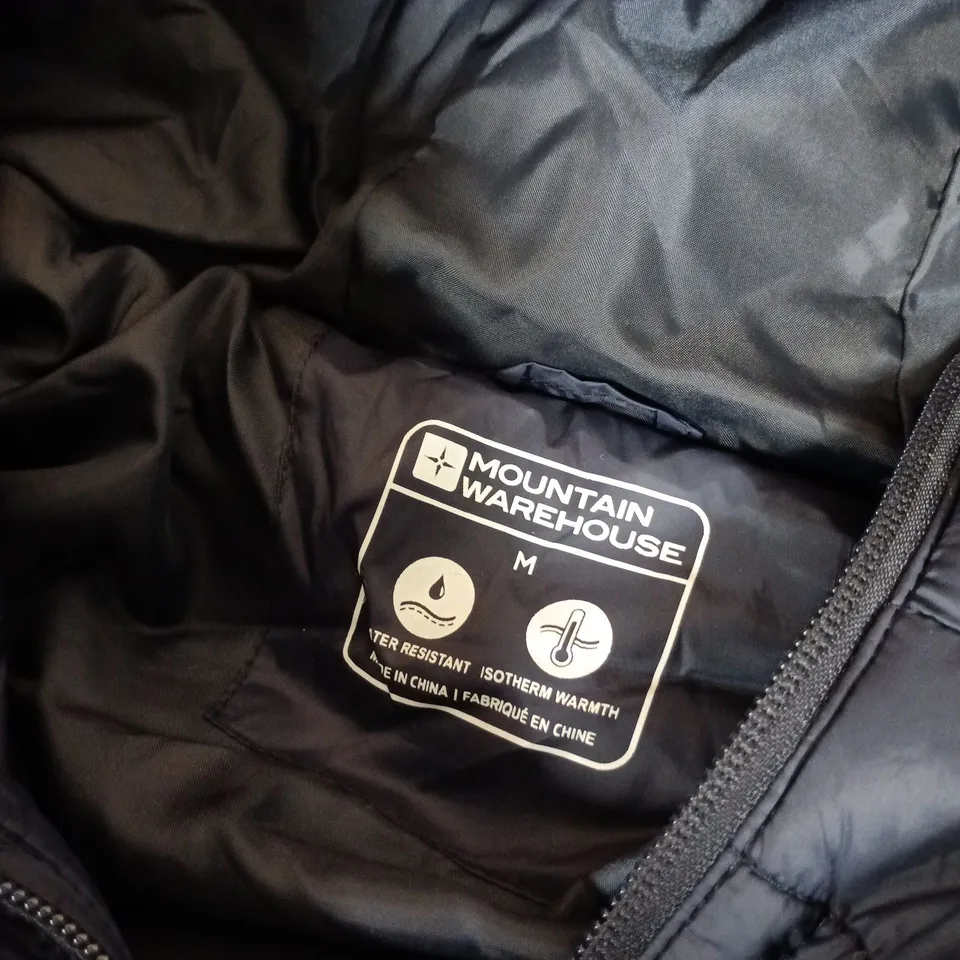 MOUNTAIN WAREHOUSE FROST SHIELD HOODED LIGHTWEIGHT PADDED JACKET IN NAVY - MEDIUM