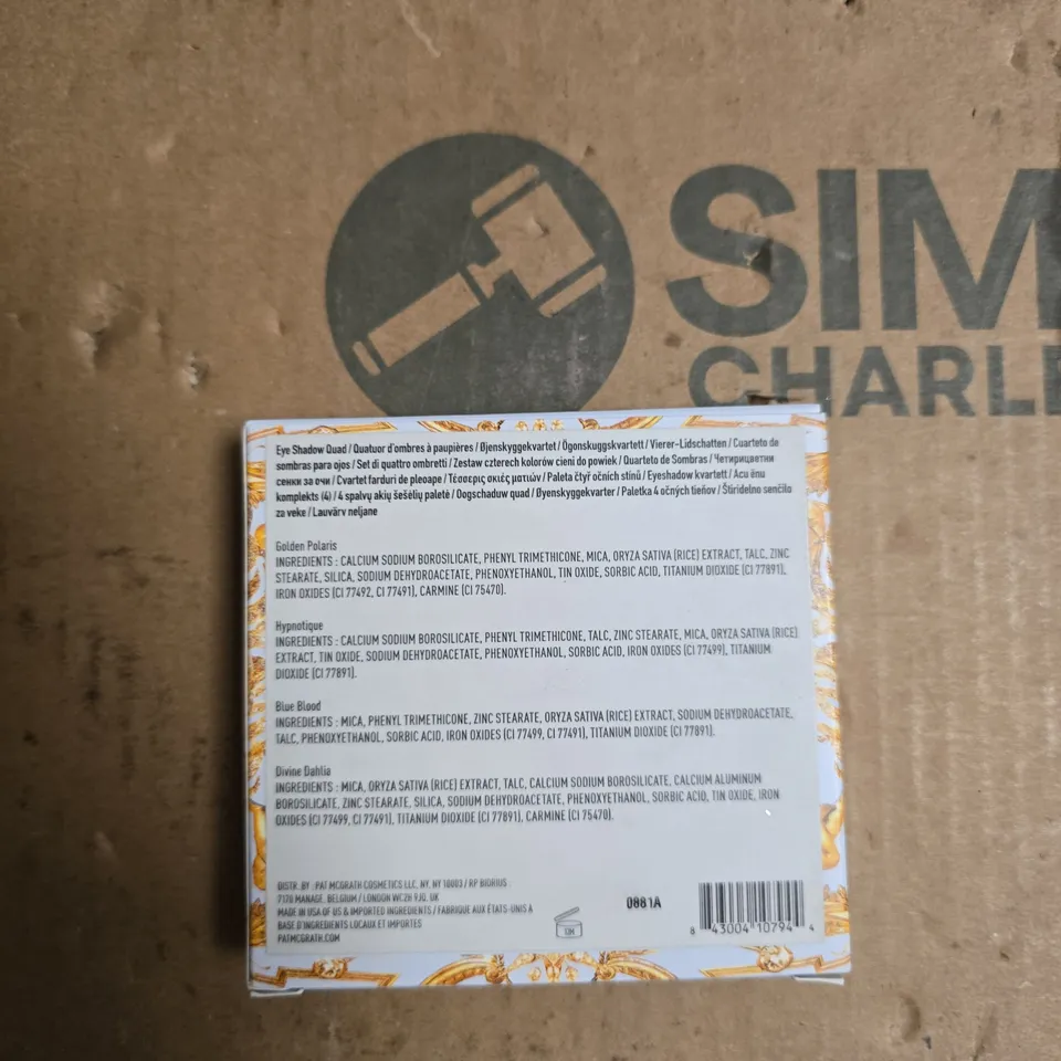 PAT MCGRATH LABS CELESTIAL DIVINITY LUXE QUAD EYE SHADOW QUAD 