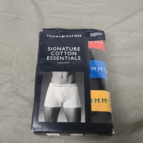 TOMMY HILFIGER SIGNATURE COTTON ESSENTIALS 3 PACK TRUNK