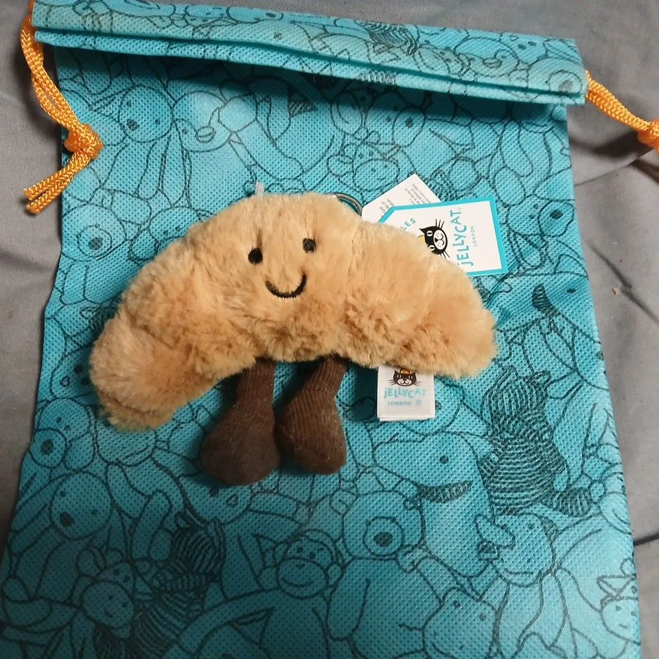 JELLYCAT AMUSABLE CROISSANT BAG CHARM