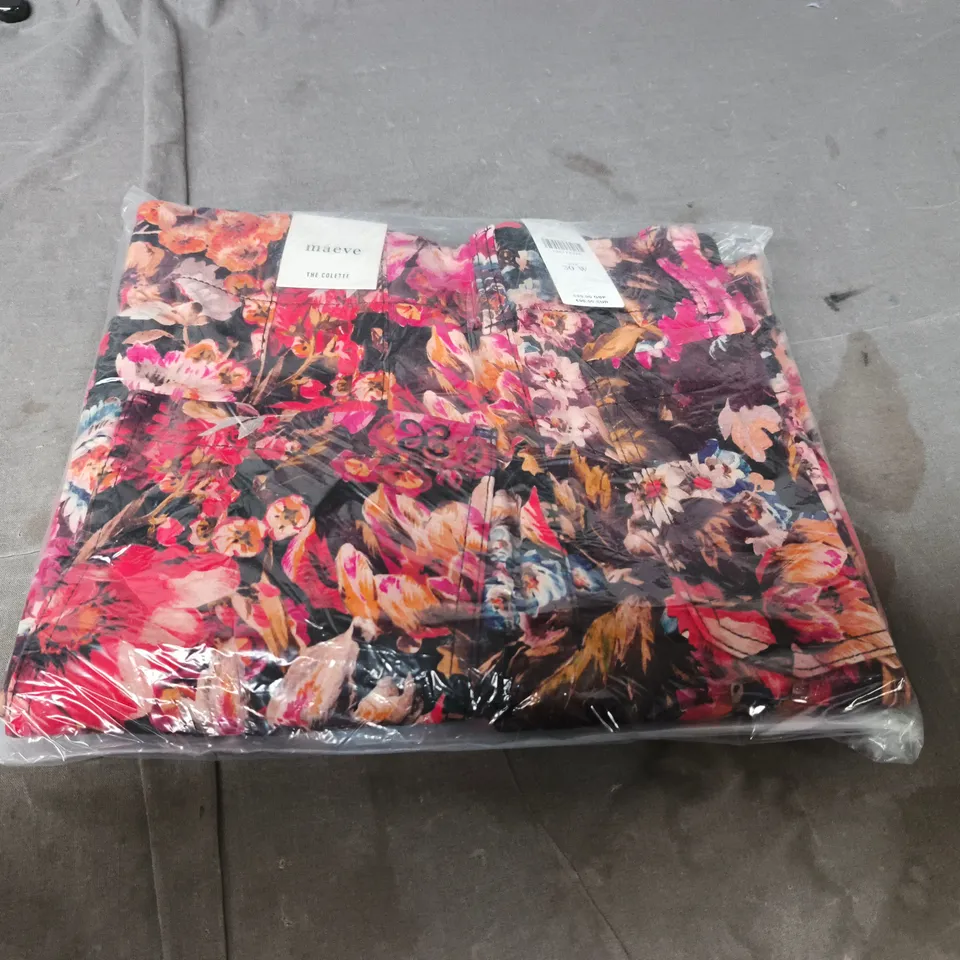 MAEVE FLORAL PRINT WOMEN'S PANTS - SIZE W30