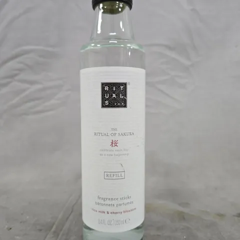 RITUALS THE RITUAL OF SAKURA DIFFUSER REFILL – FRAGRANCE STICKS, RICE MILK & CHERRY BLOSSOM, 250 ML