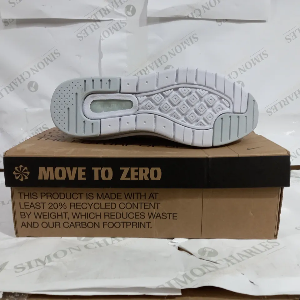 PAIR OF NIKE AIR MAX GENOME IN WHITE - UK SIZE 9 