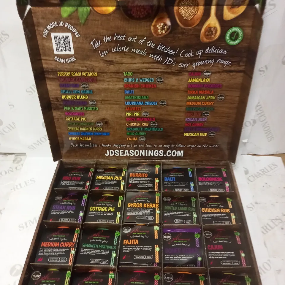 JD SEASONINGS MULTI AWARD WINNING RUBS SELECTION