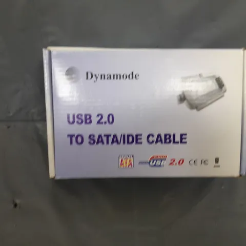 BOX OF DYNAMODE USB 2.0 TO SATA/IDE CABLE 