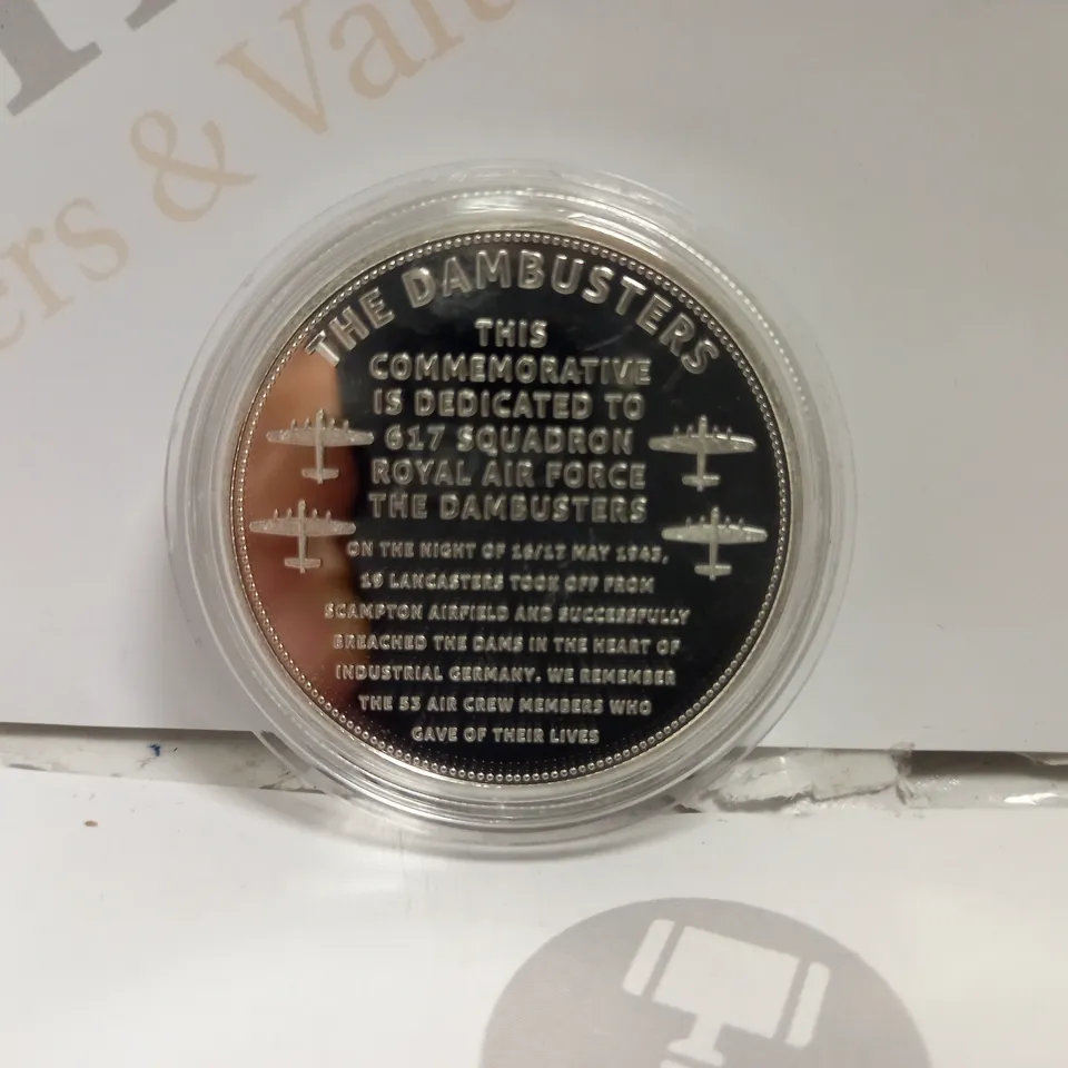 THE DAMBUSTERS 80TH AVENUE 1943-2022 COMMEMORATIVE COIN