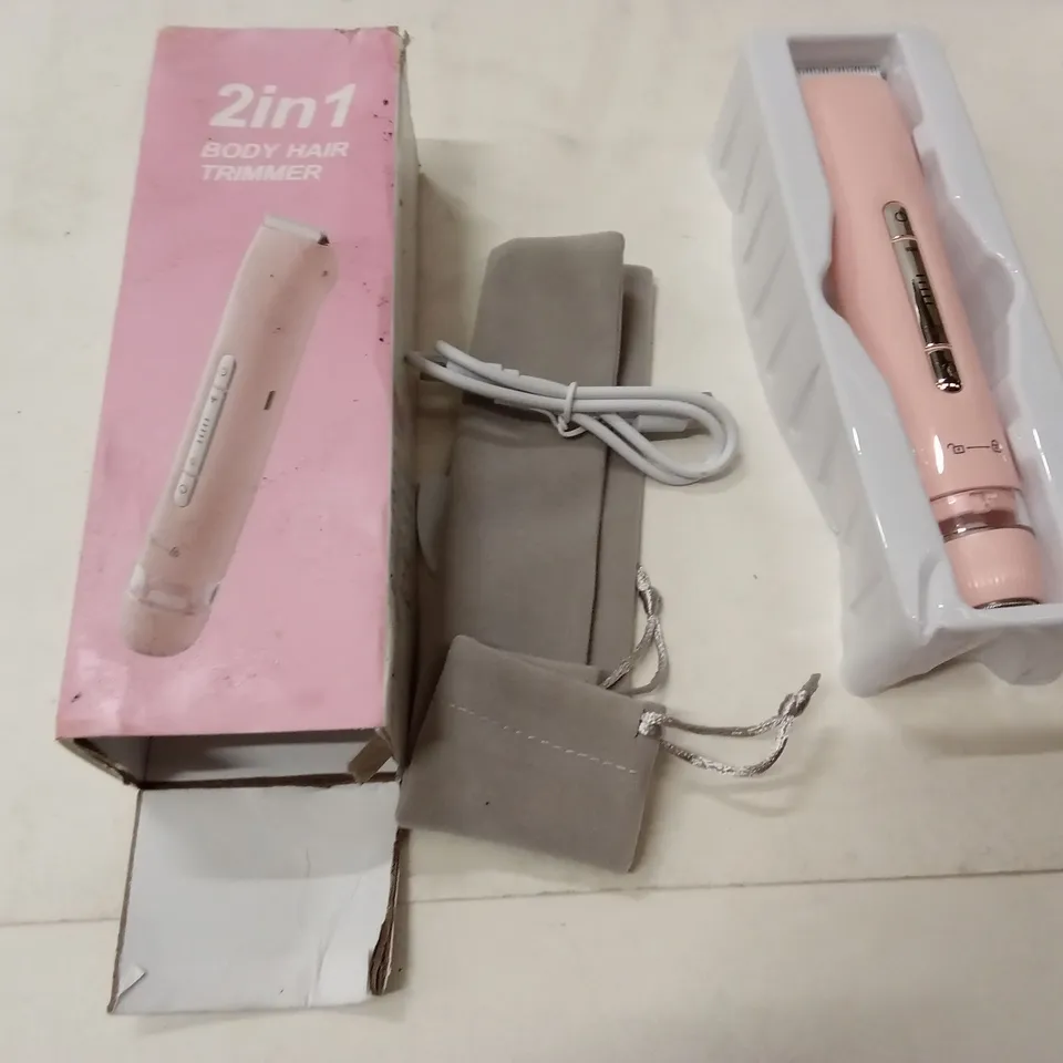 BOXED 2IN1 BODY HAIR TRIMMER