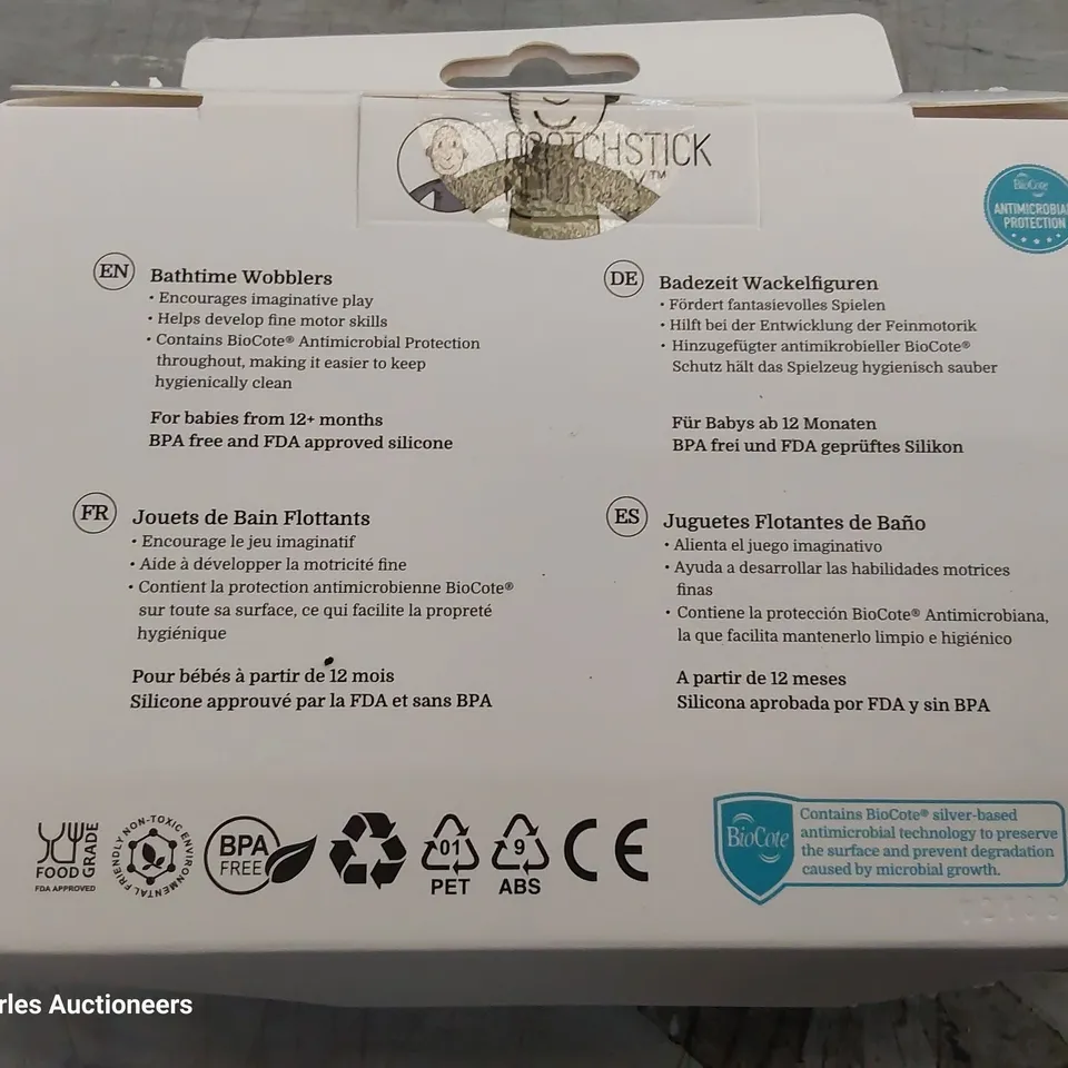 MATCHSTICK MONKEY BATHTIME WOBBLERS