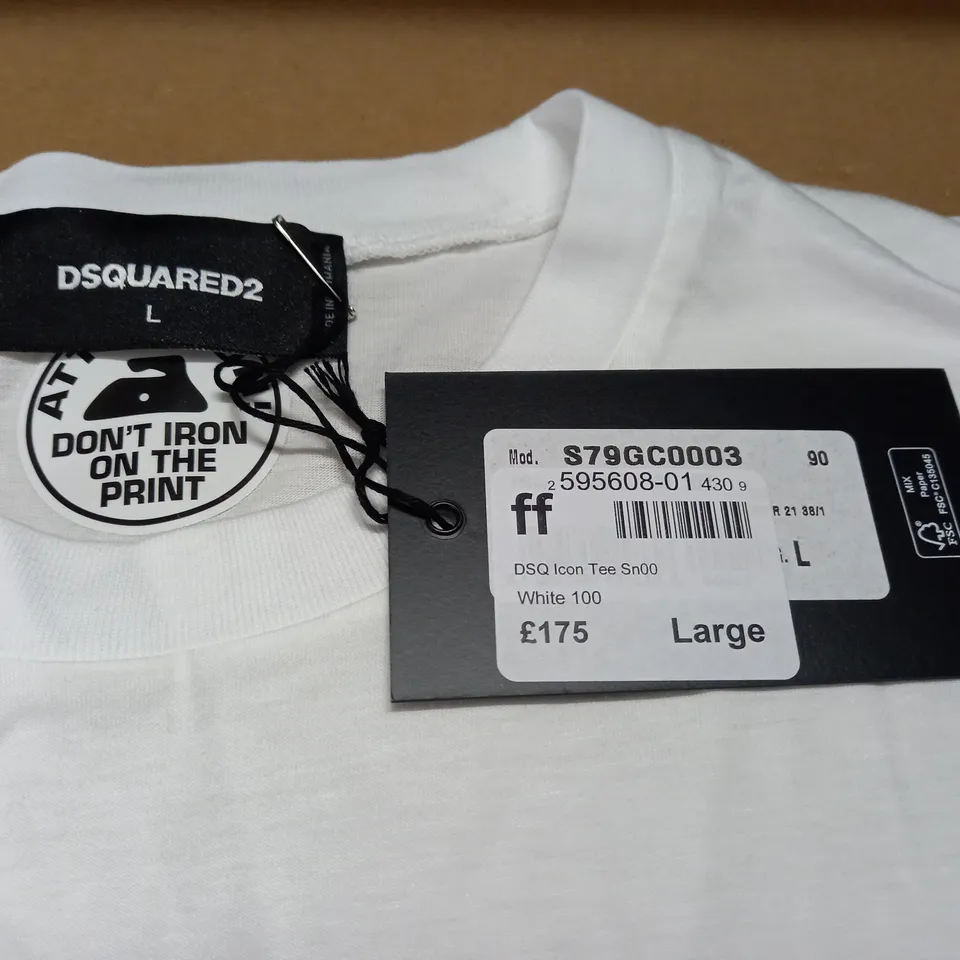 DSQUARED2 TEE SHIRT - L