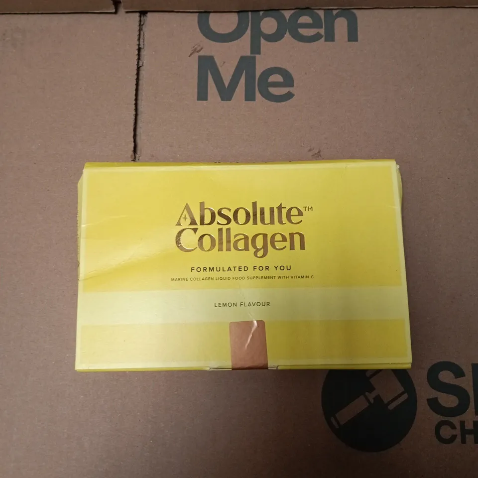 ABSOLUTE COLLAGEN LEMON FLAVOUR MARINE COLLAGEN LIQUID SUPPLEMENT
