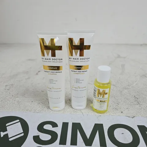 MY HAIR DOCTOR KERAPLEX TRAVEL SHAMPOO CONDITIONER & OIL COLLECTION