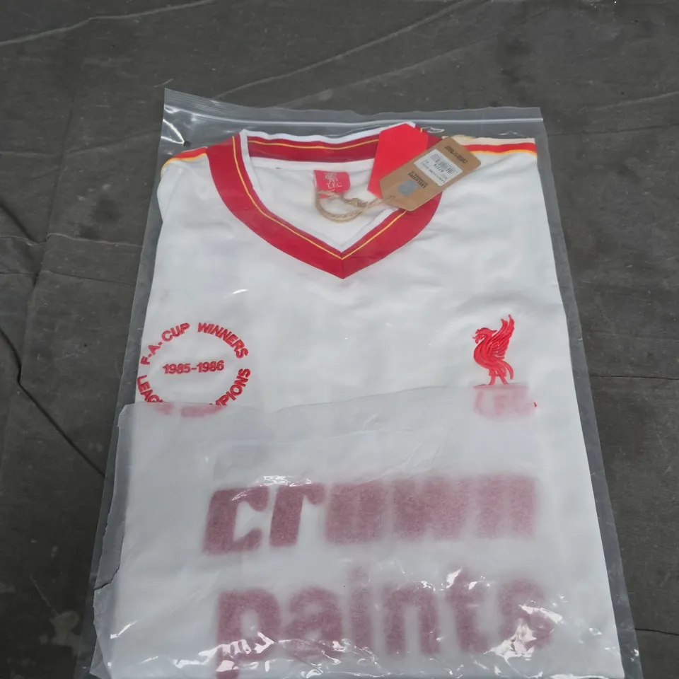 LIVERPOOL FC CANDY HOME SHIRT - RED, UK XL (OFFICIAL LFC PRODUCT)