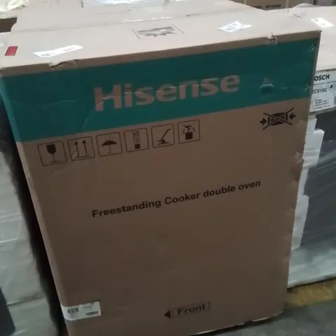 BOXED HISENSE HDE3211BWUK ELECTRIC COOKER WITH CERAMIC HOB 