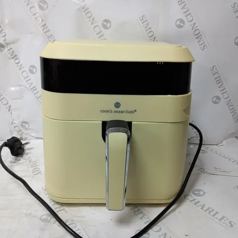 BOXED COOKS ESSENTIALS 5.8L AIR FRYER IN CREAM