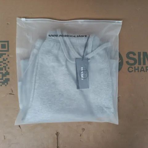BAGGED NO SAUCE SHORTS IN GREY SIZE MEDIUM