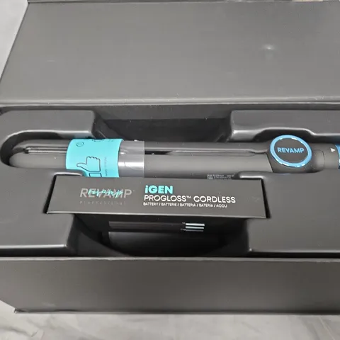 REVAMP PROFESSIONAL IGEN PROGLOSS CORDLESS HAIR STRAIGHTENER