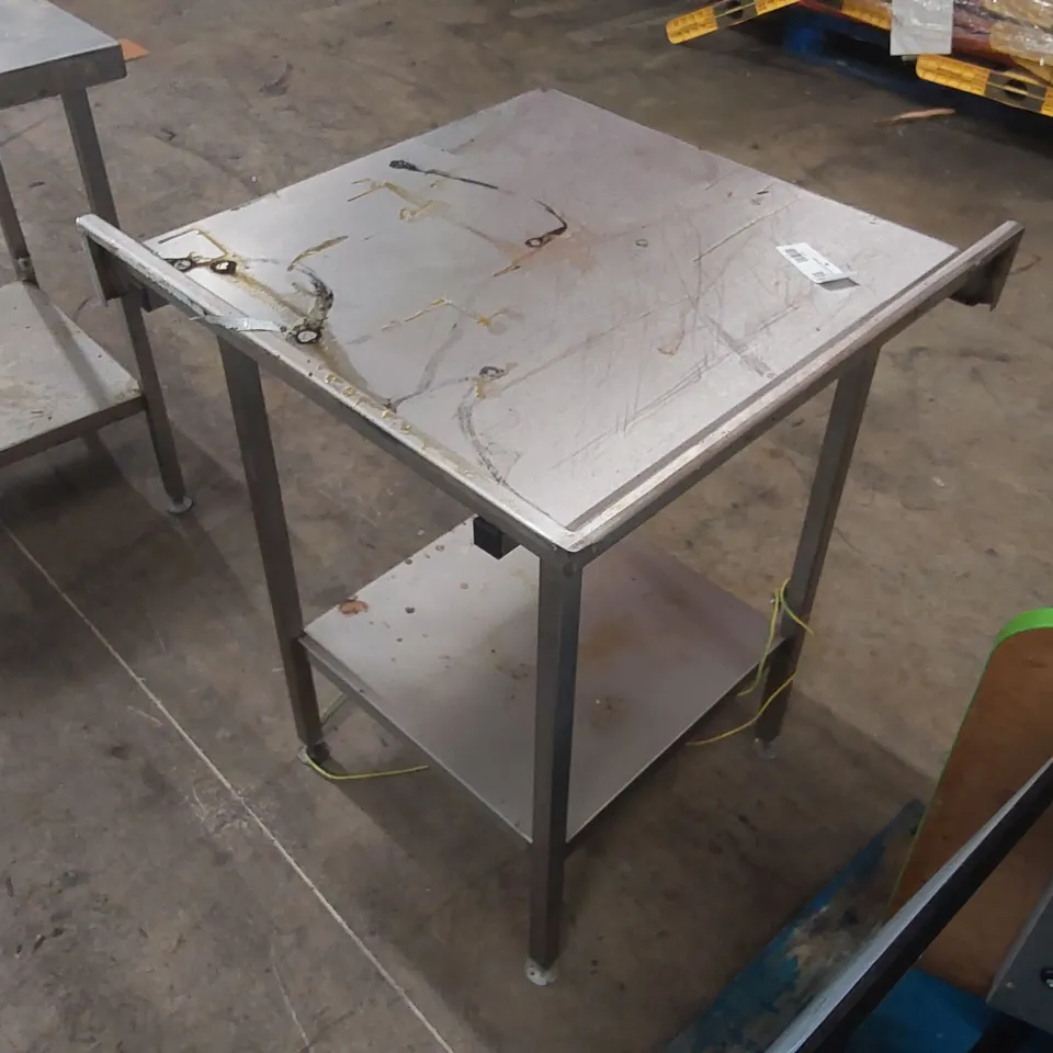 COMMERCIAL STAINLESS STEEL TABLE PIECE
