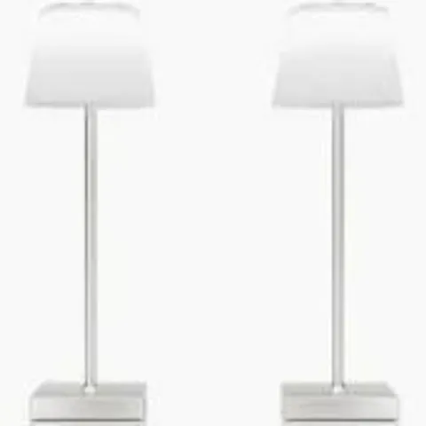 SFIXX SET OF 2 LAMPS IN WHITE 