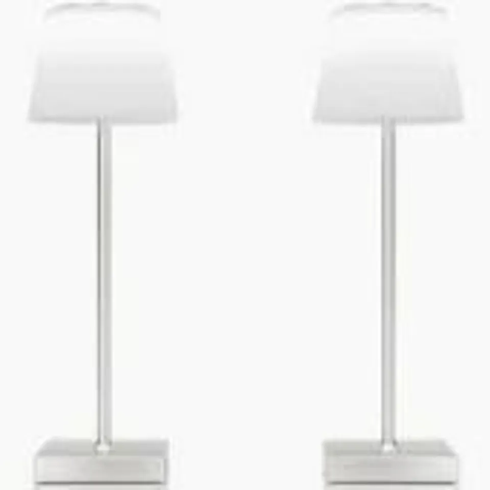 SFIXX SET OF 2 LAMPS IN WHITE 