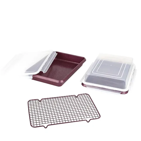 CURTIS STONE SET OF 2 DURA-PAN+ ROAST & BAKE STORE PAN