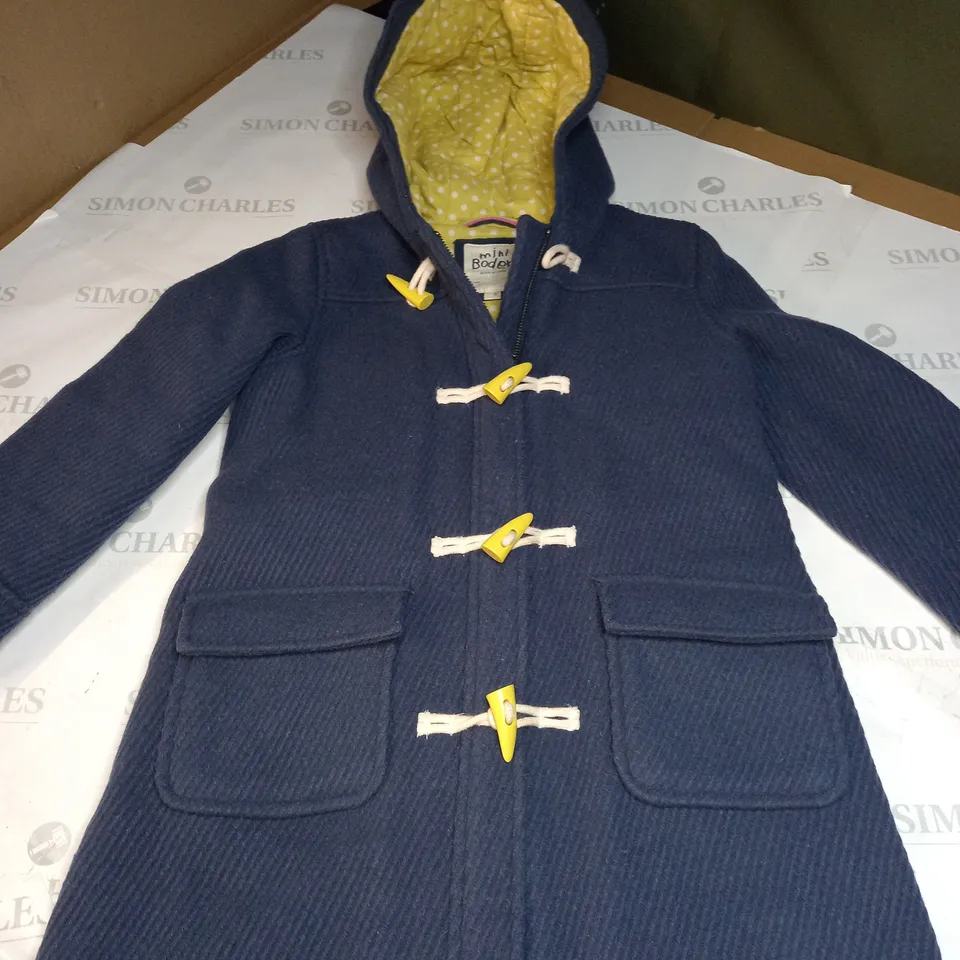 MINI BODEN WOOL COAT SIZE 7-8 YEARS