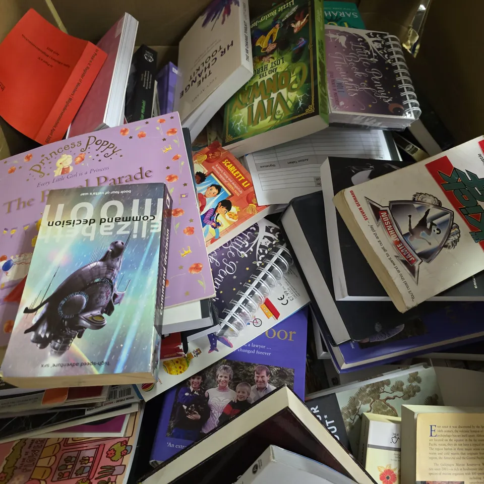 LARGE QUANTITY OF ASSORTED FICTION & NON-FICTION BOOKS - COLLECTION ONLY