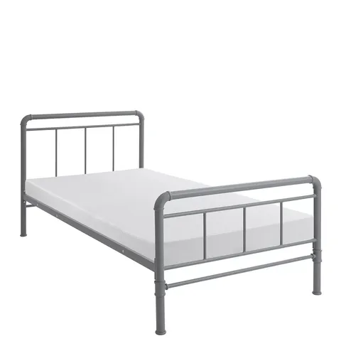 BOXED FREDDIE KIDS METAL SINGLE BED FRAME (1 BOX) - COLLECTION ONLY