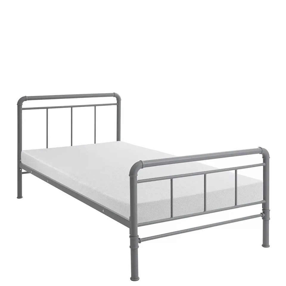 BOXED FREDDIE KIDS METAL SINGLE BED FRAME (1 BOX) - COLLECTION ONLY RRP £116