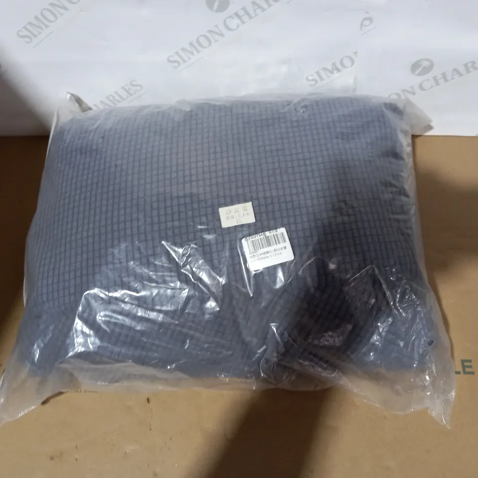 DESIGNER GREY PATTERNED COVER - SIZE UNSPECIFIED