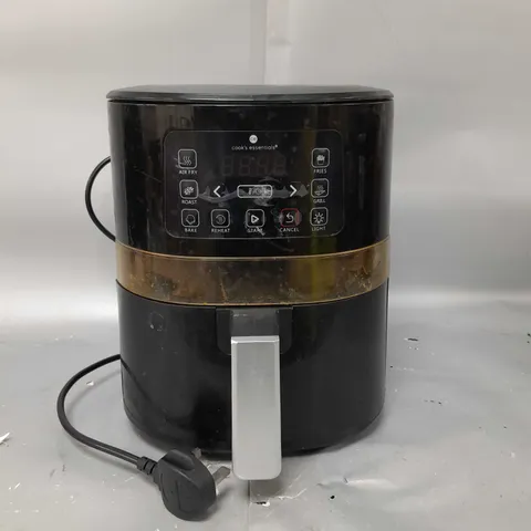 BOXED COOK'S ESSENTIALS 4L AIR FRYER IN BLACK