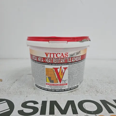 VITCAS HRTA HEAT RESISTANT TILE ADHESIVE, 5KG