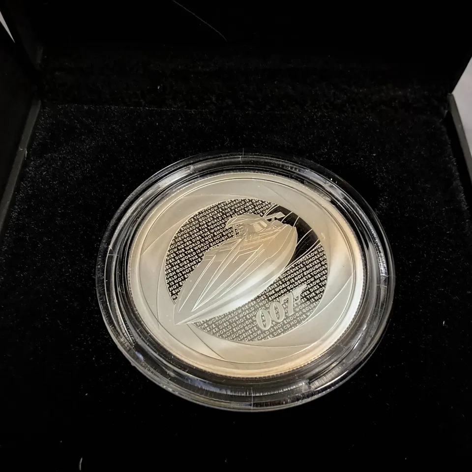 ROYAL MINT 2024 BOND 007 UK 2OZ SILVER PROOF COIN