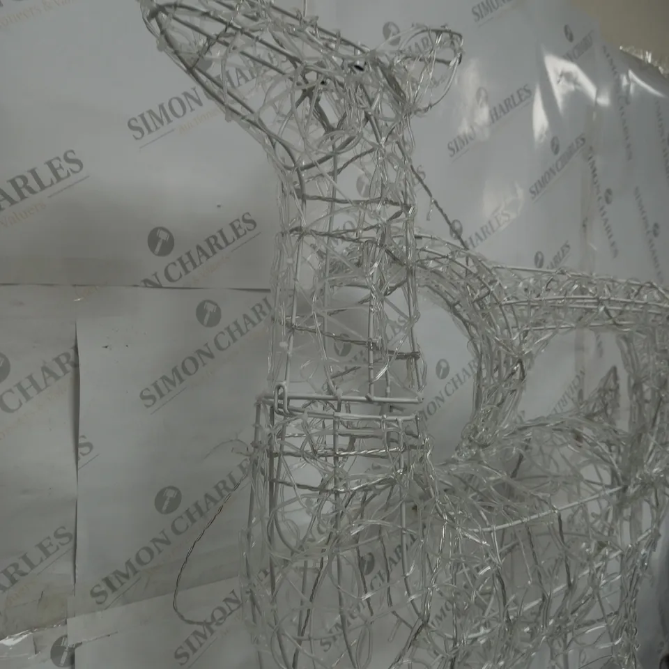 BOXED FESTIVE INDOOR/OUTDOOR PRE LIT REINDEER 